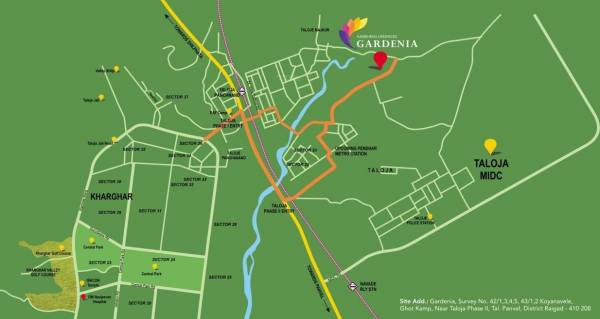 Images for Location Plan of Kamdhenu Lifespaces Gardenia