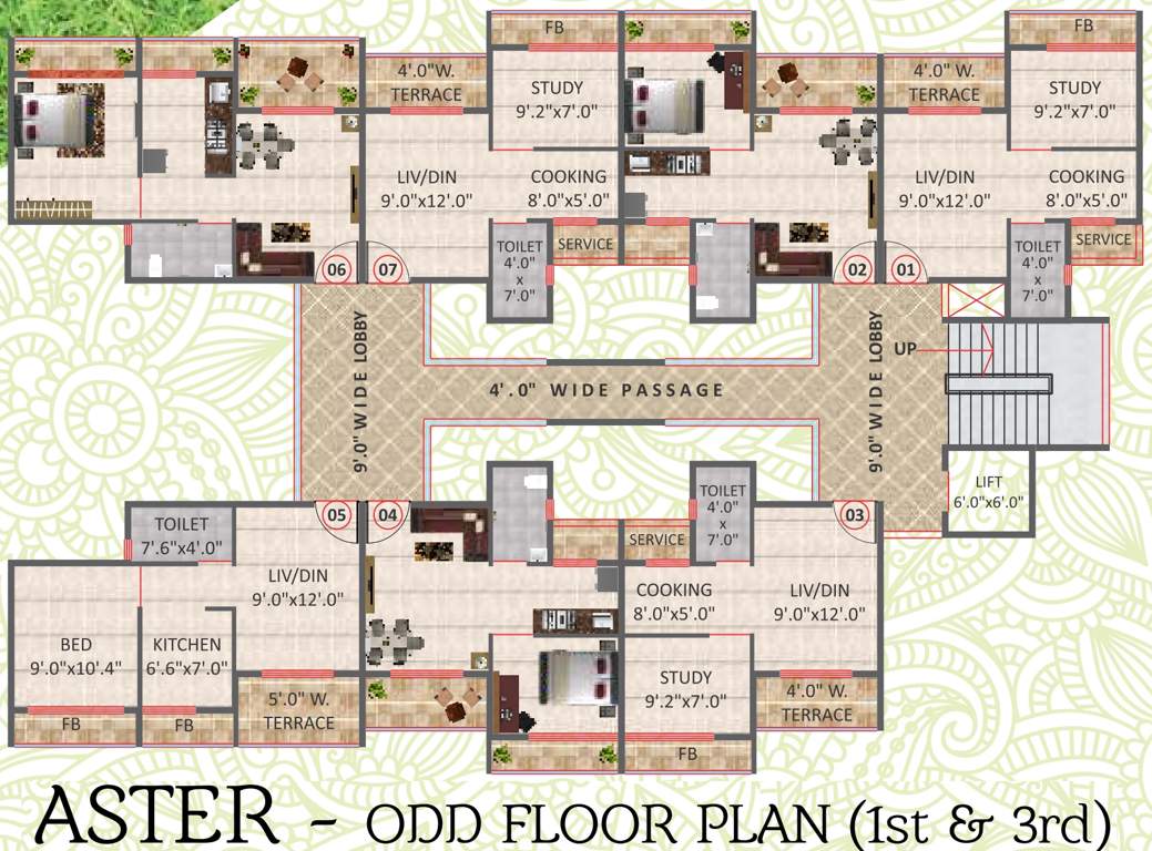 raj sharon garden Images for Cluster Plan of Sharon Raj Sharon Garden
