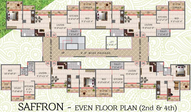  raj-sharon-garden Images for Cluster Plan of Sharon Raj Sharon Garden