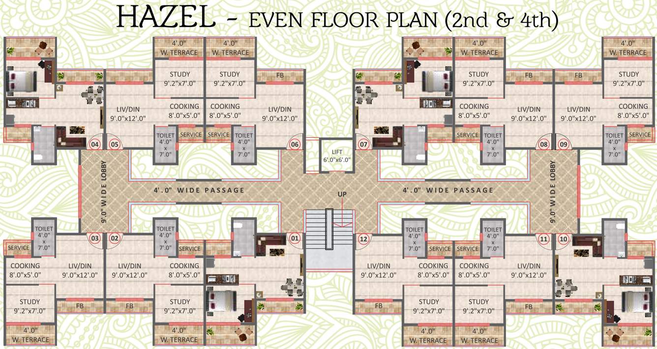  raj sharon garden Images for Cluster Plan of Sharon Raj Sharon Garden