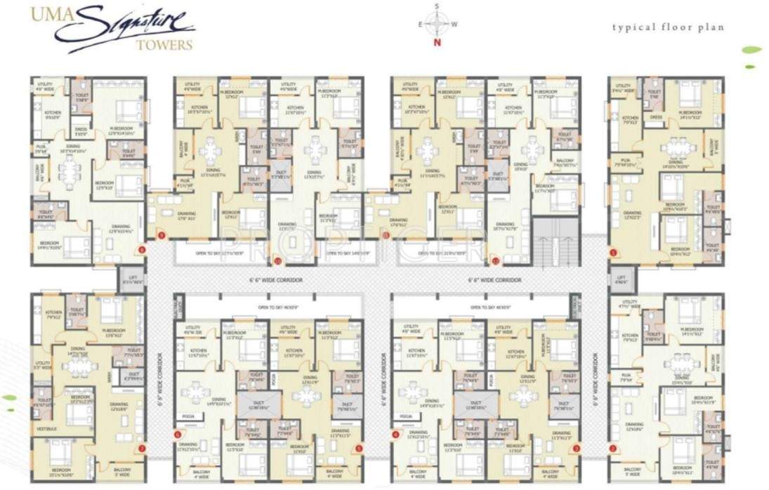 Images for Cluster Plan of UMA Signature Towers