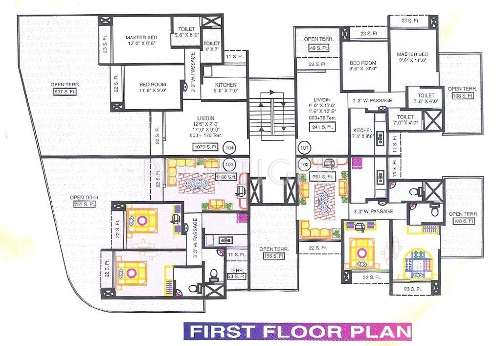 Images for Cluster Plan of Maatoshree Moreshwar Complex
