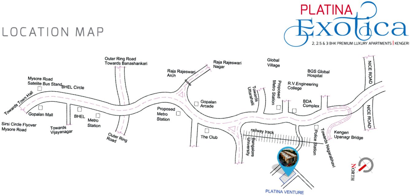  exotica Images for Location Plan of Platina Exotica