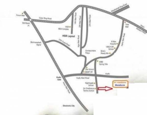  meadows Location Plan