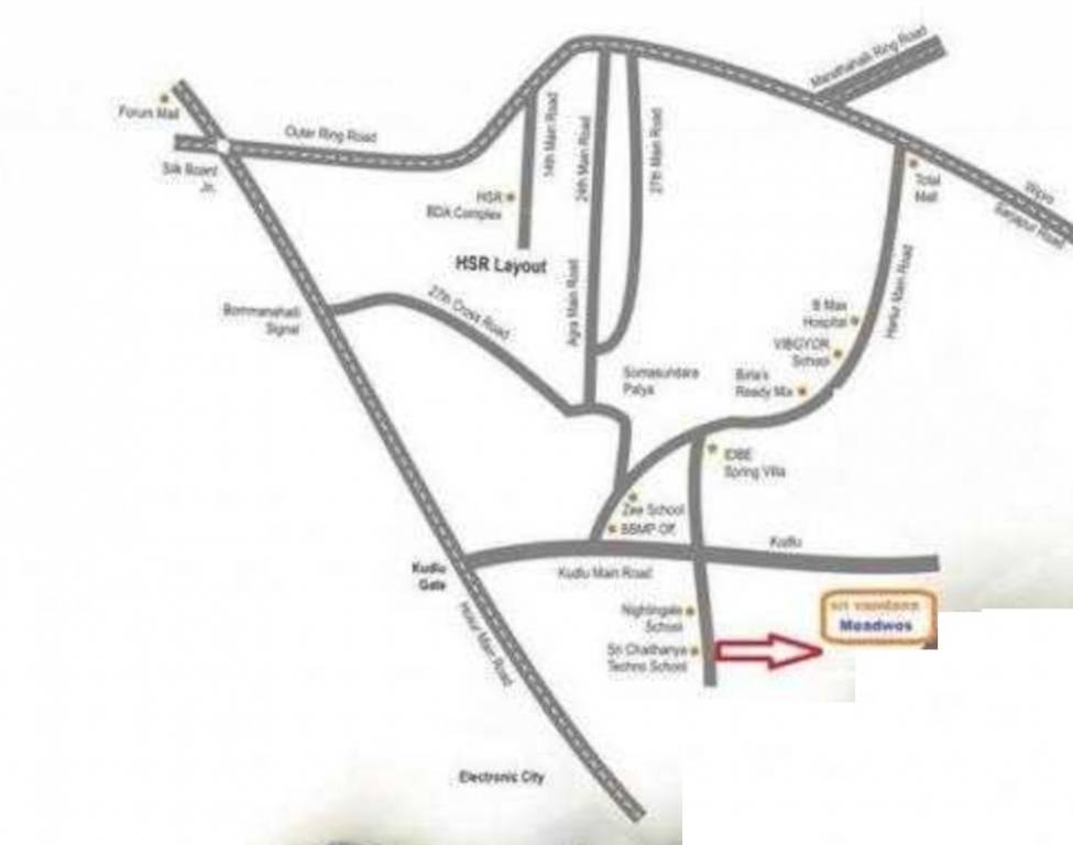 meadows Location Plan