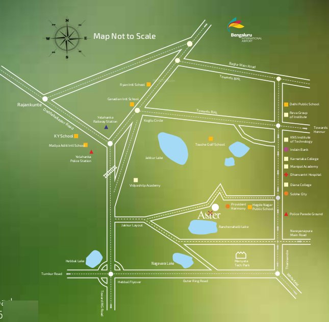  aster Location Plan