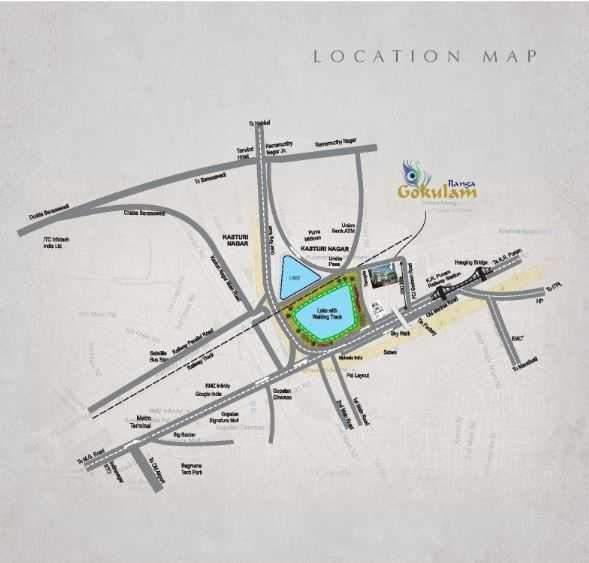  ranga gokulam Location Plan