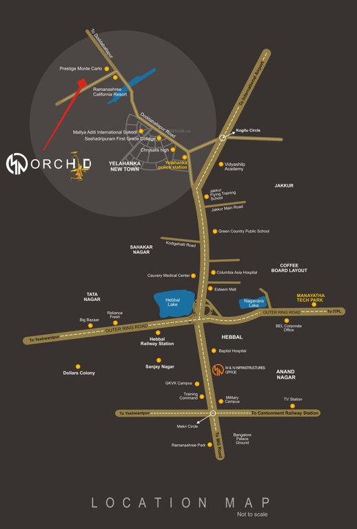  mn orchid Location Plan