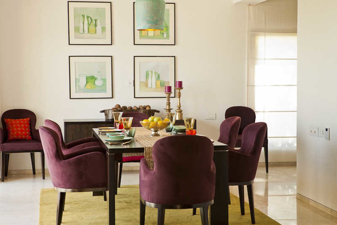  pavilion villas at brigade orchards Dining Area