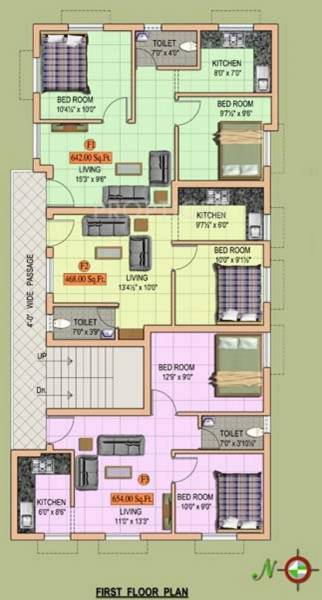 Images for Cluster Plan of MS Builders Sri Ambal City