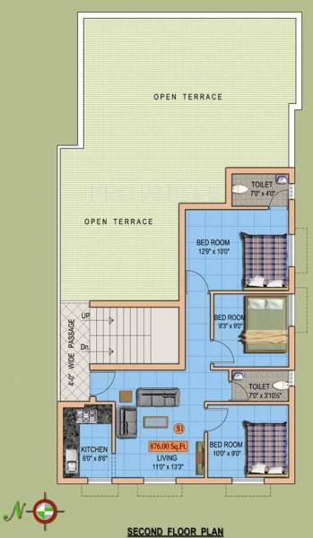 Images for Cluster Plan of MS Builders Sri Ambal City