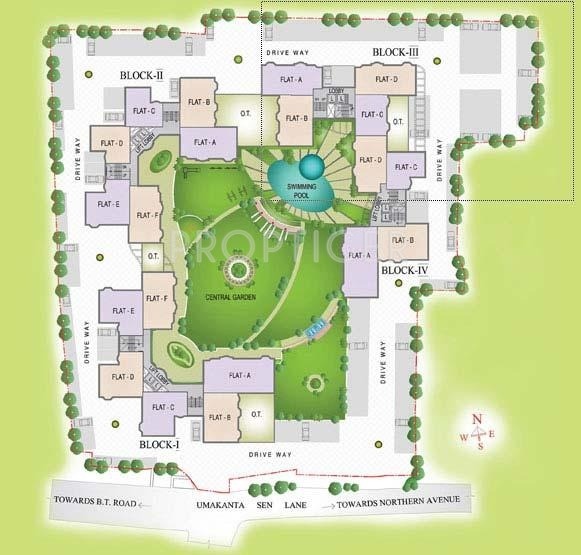  sky-view Images for Layout Plan of Orbit Sky View