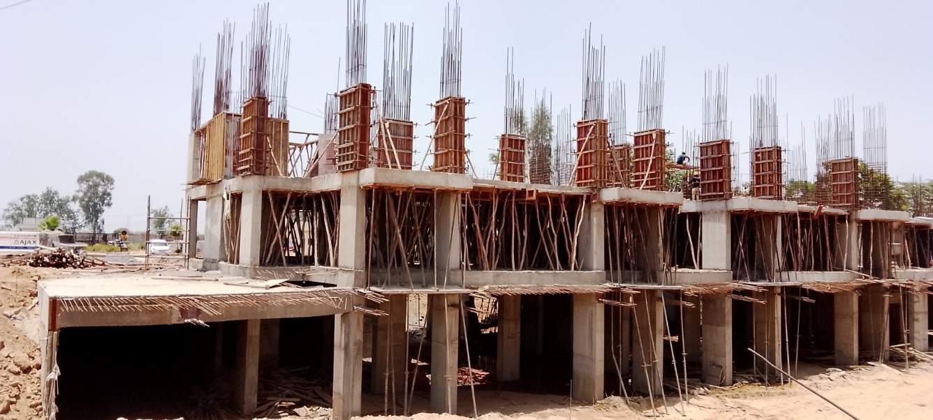  spls grah awas yojna Block A Construction Status Oct 24