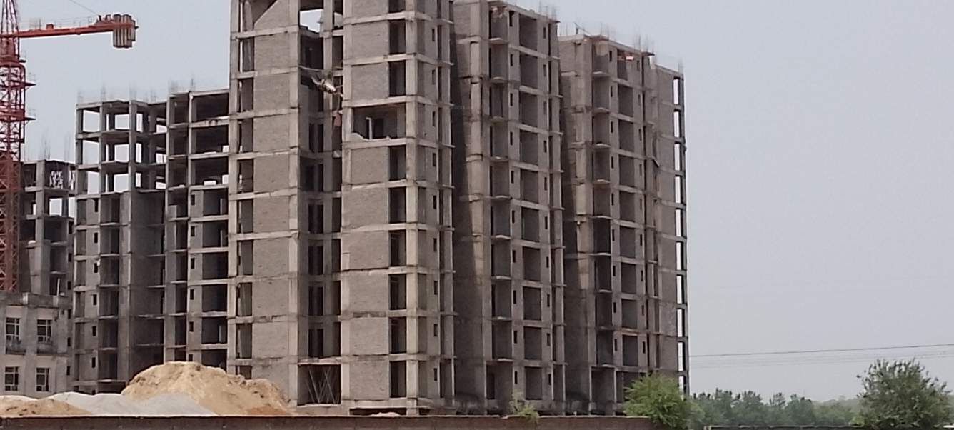  spls grah awas yojna Block A Construction Status Oct 24