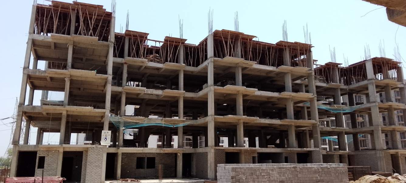  spls grah awas yojna Block A Construction Status Oct 24