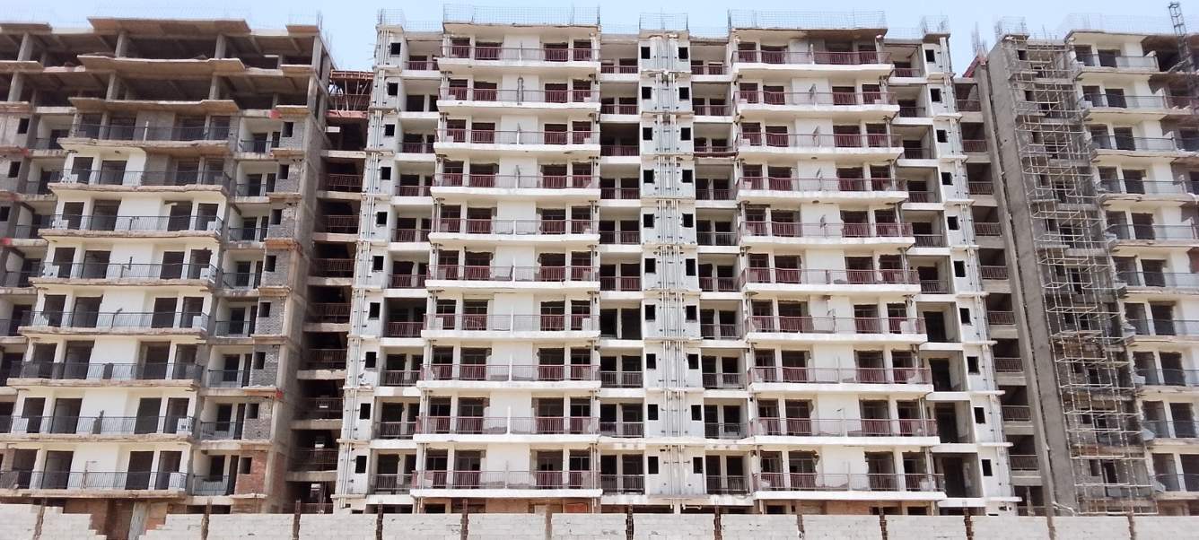  spls grah awas yojna Block A Construction Status Oct 24