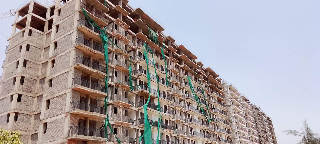  spls grah awas yojna Block A Construction Status Oct 24