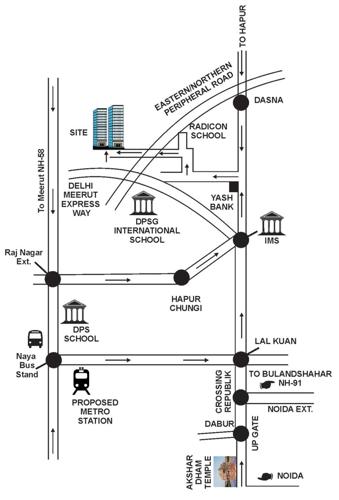  spls-grah-awas-yojna Images for Location Plan of Growel Green Homz SPLS Aawasiya Yojna