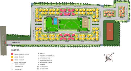  spls-grah-awas-yojna Images for Master Plan of Growel Green Homz SPLS Aawasiya Yojna