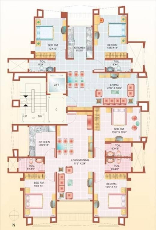 Images for Cluster Plan of Sabari Group Prabhat