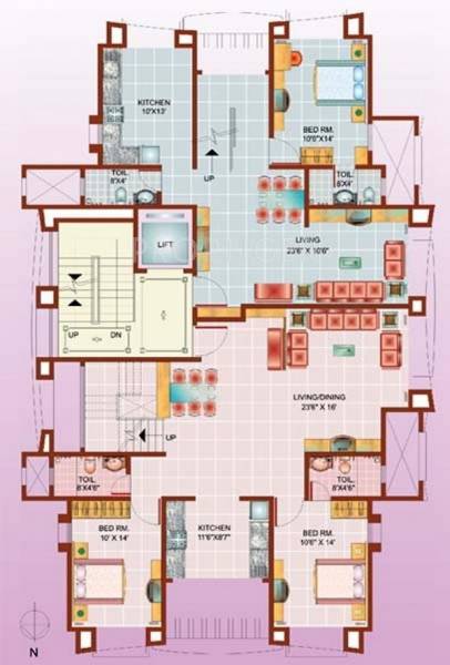 Images for Cluster Plan of Sabari Group Prabhat