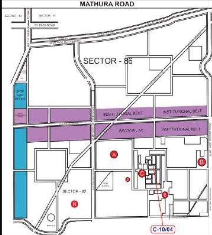  amulya Location Plan