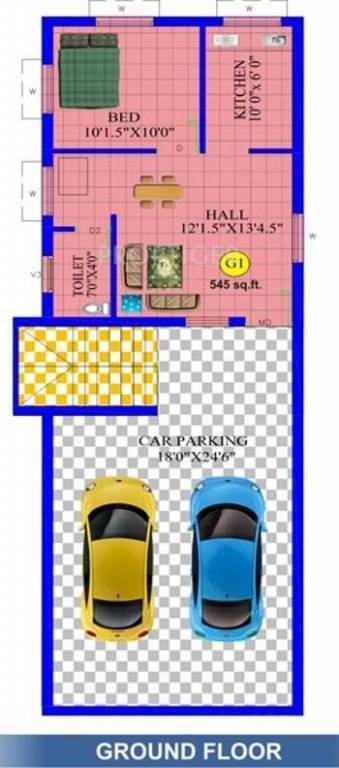 Images for Cluster Plan of MS Builders Aaditya