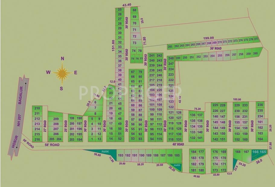 Images for Layout Plan of Shabu Avanthi Vista
