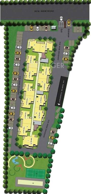  arc angels Images for Layout Plan of Divyansh Arc Angels