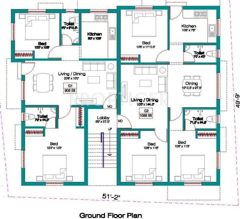 Images for Cluster Plan of Alankar Bharathii Nagar 1