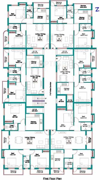 Images for Cluster Plan of Alankar Bharathii Nagar 1
