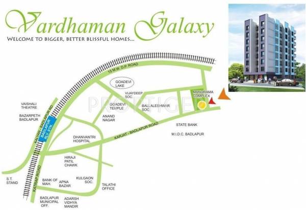 Images for Location Plan of Vardhaman Group Galaxy 1 2 3