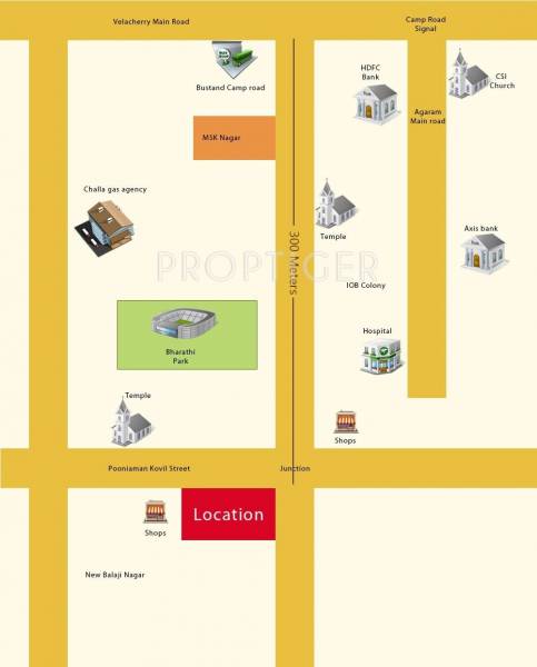 Images for Location Plan of Alankar Bharathii Nagar 2