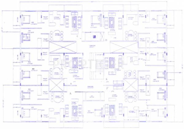Images for Cluster Plan of Kataria KB Apartments