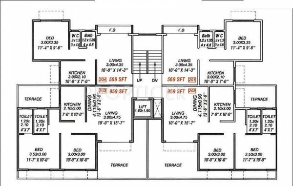 Images for Cluster Plan of Moraj Prithvi Park