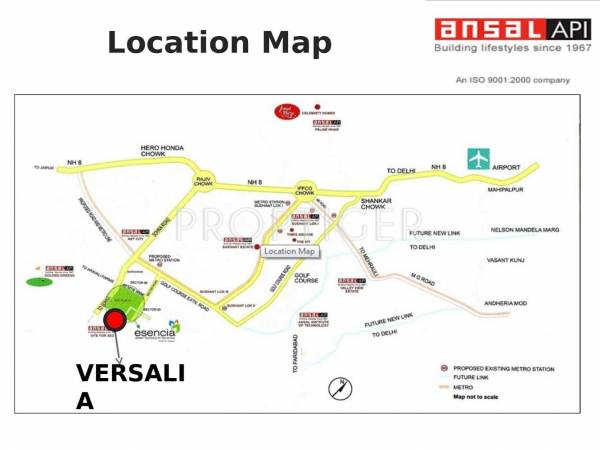 Images for Location Plan of Ansal Versalia