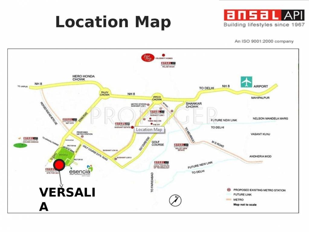 Images for Location Plan of Ansal Versalia