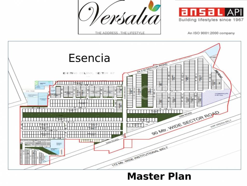 Images for Master Plan of Ansal Versalia