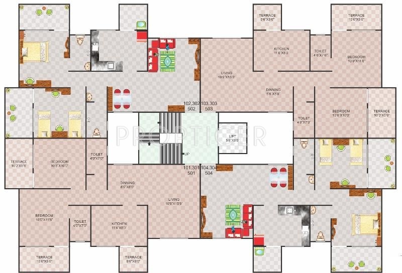 Images for Cluster Plan of Sonigara Homes Pearl