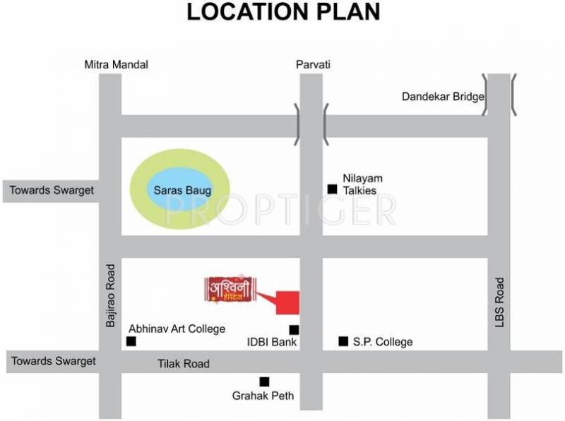 Images for Location Plan of AV Bhat Ashwini Heritage