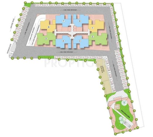  one Images for Layout Plan of Mont Vert One