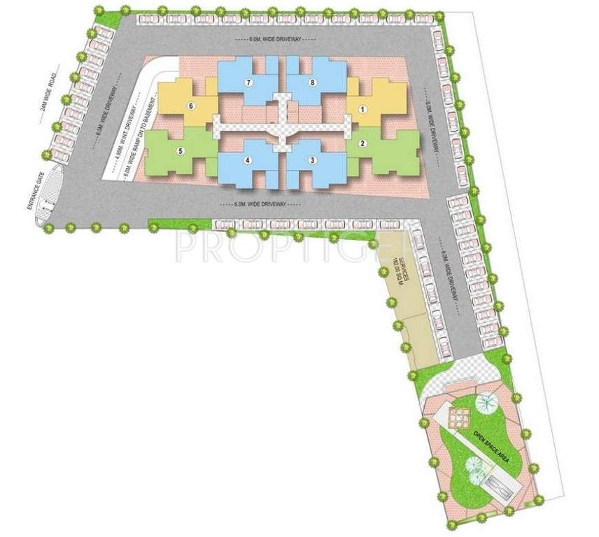  one Images for Layout Plan of Mont Vert One