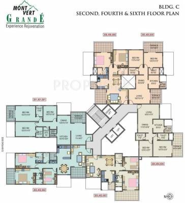 Images for Cluster Plan of Mont Vert Homes Grande