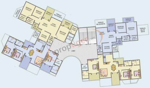  biarritz-2 Images for Cluster Plan of Mont Vert Homes Biarritz 2