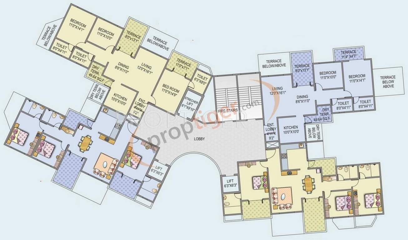  biarritz 2 Images for Cluster Plan of Mont Vert Homes Biarritz 2