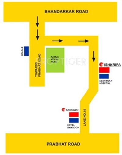 Images for Location Plan of Pandit Javdekar Constructions Ishkripa