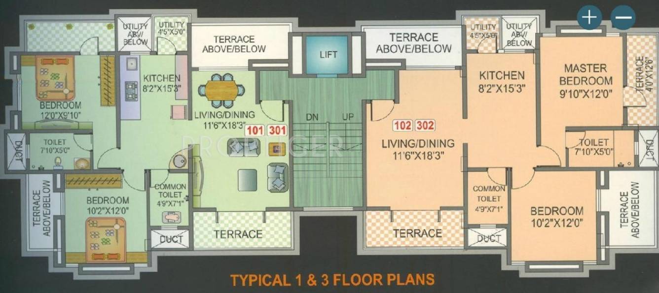 Images for Cluster Plan of Vastu Woods