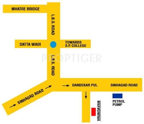 Images for Location Plan of Pandit Javdekar Constructions Vrundavan