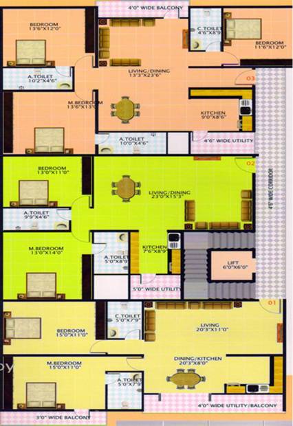 Images for Cluster Plan of Citadil Balaji Residency