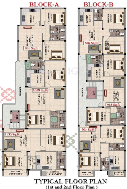 Images for Cluster Plan of Pawan Caastles Regency